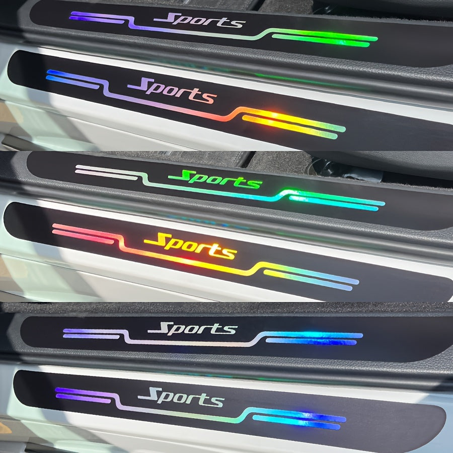 Avtomobil chegarasi himoyasi barlar to'plami 4 dona lazer kesilgan, chizishga qarshi, transport vositalari uchun aksessuarlar