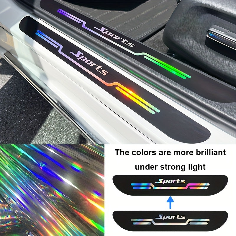 Avtomobil chegarasi himoyasi barlar to'plami 4 dona lazer kesilgan, chizishga qarshi, transport vositalari uchun aksessuarlar