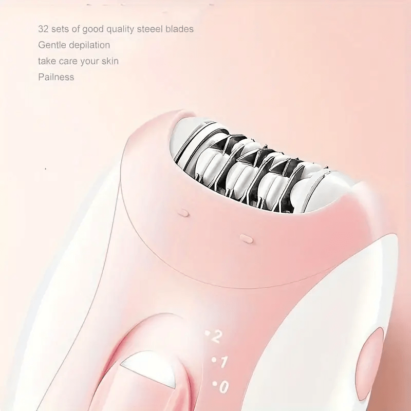 Электрический эпилятор USB, аккумуляторный беспроводной бритва для женщин, удаление волос