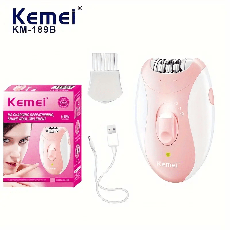 Электрический эпилятор USB, аккумуляторный беспроводной бритва для женщин, удаление волос