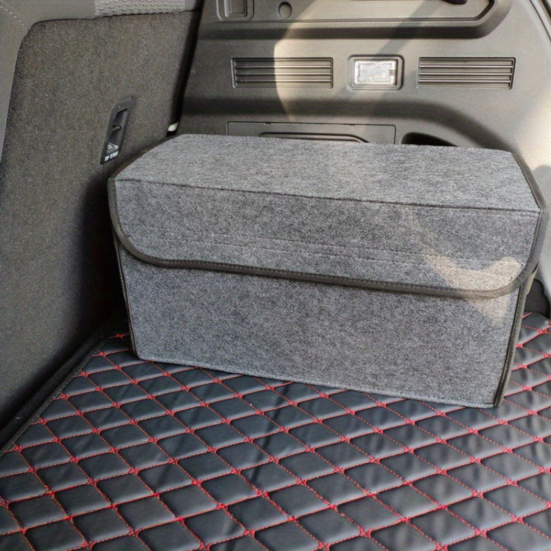 Органайзер для багажника автомобиля, складной, с несколькими отделениями, прочная коробка для хранения из нетканого материала