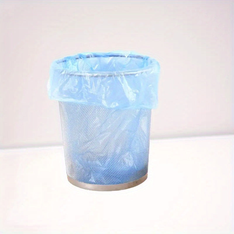 75 Pieces Kitchen Household Flat Mouth Garbage Bags Thickened Sorting Plastic Bags 5 Rolls