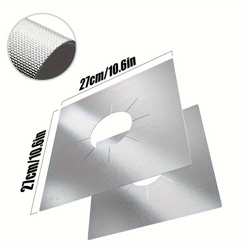 Gas Stove Burner Protector Pad, Reusable, Easy Clean, 0.12mm Thick Kitchen Liner