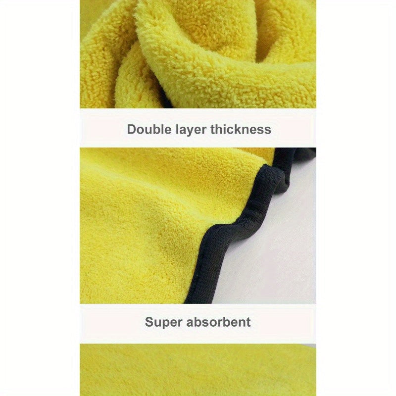 Multipurpose Microfiber Cleaning Cloths Set of 3, 5, or 10, Absorbent, Lint-Free