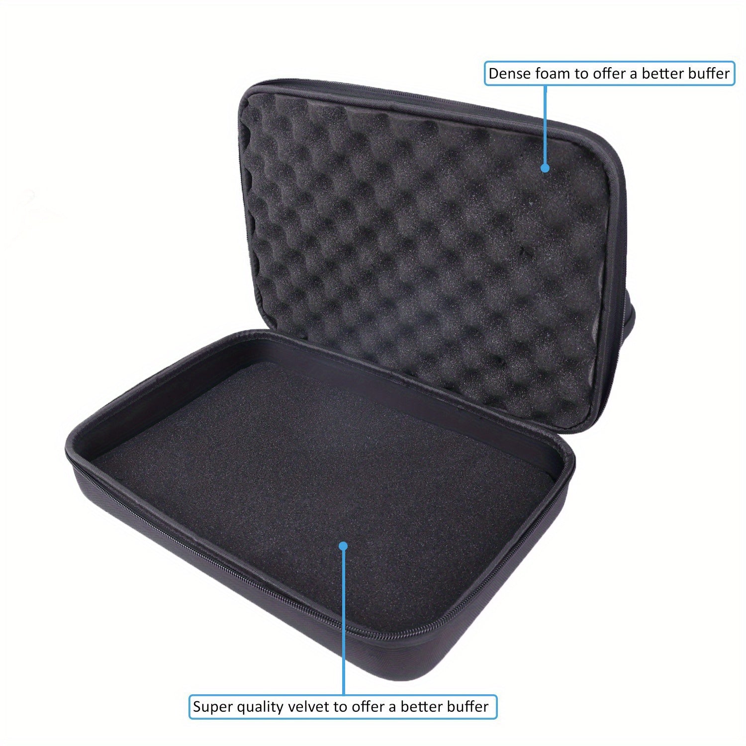 Hardshell EVA Protective Case for 25-Key USB MIDI Controllers Black