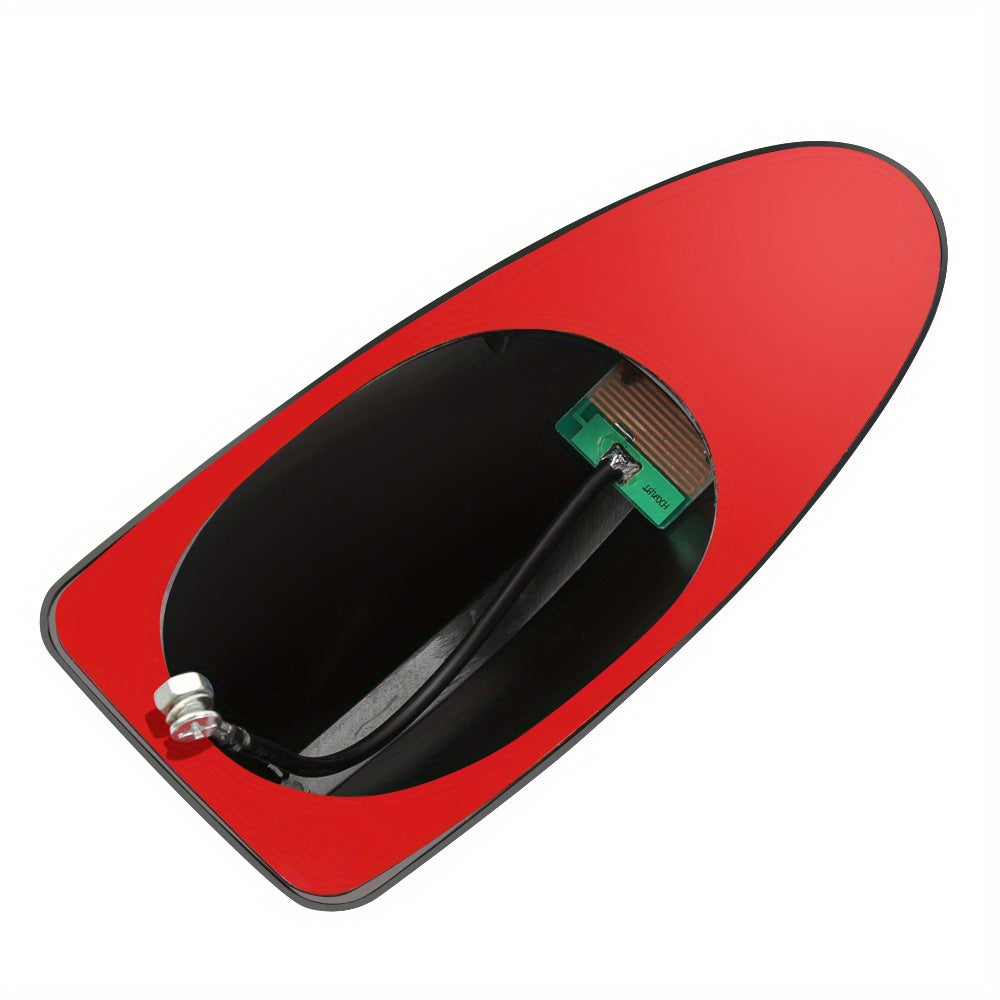 Car Carbon Fiber Look Shark Fin Antenna Enhanced Radio Signal