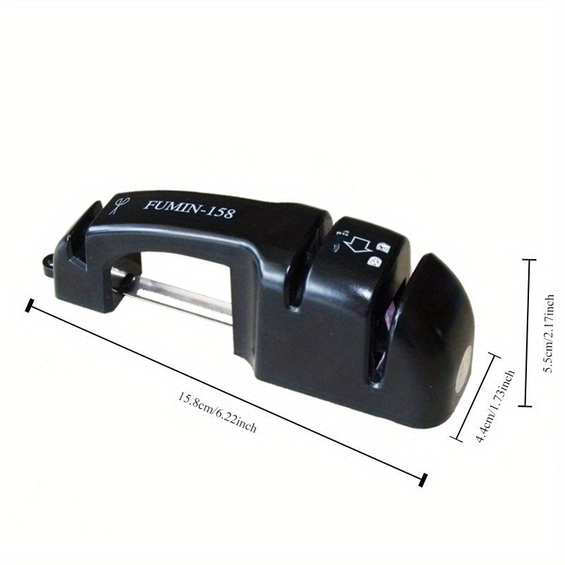 FUMIN-158 Qoʻllanma oshxona pichogʻini silliqlash qurilmasi, kundalik oshxona foydalanishi uchun olib tashlanadigan maydalash boshiga ega, bardoshli plastmassadan tayyorlangan.