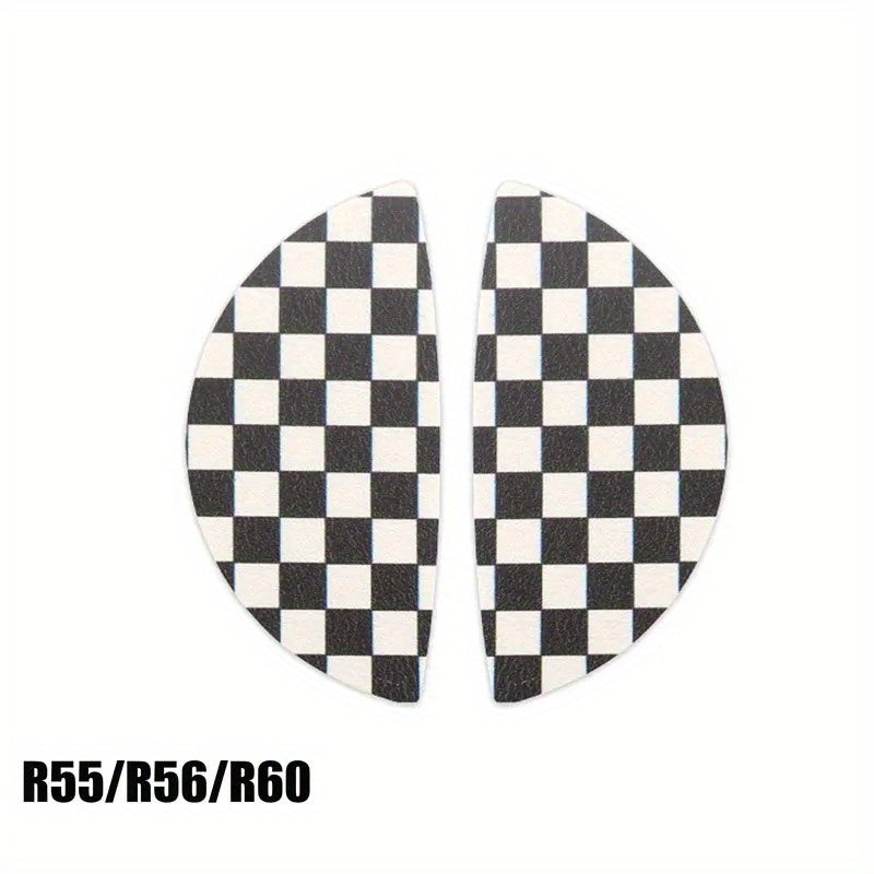 2 dona Avtomobil eshigi tutqichlari himoya qiluvchi stikerlar, qarishga qarshi decal'lar, Cooper S uchun