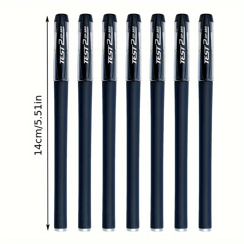Gel Pen Set with 0.5mm Bullet Tips for School and Office Use in Black, Blue, and Red