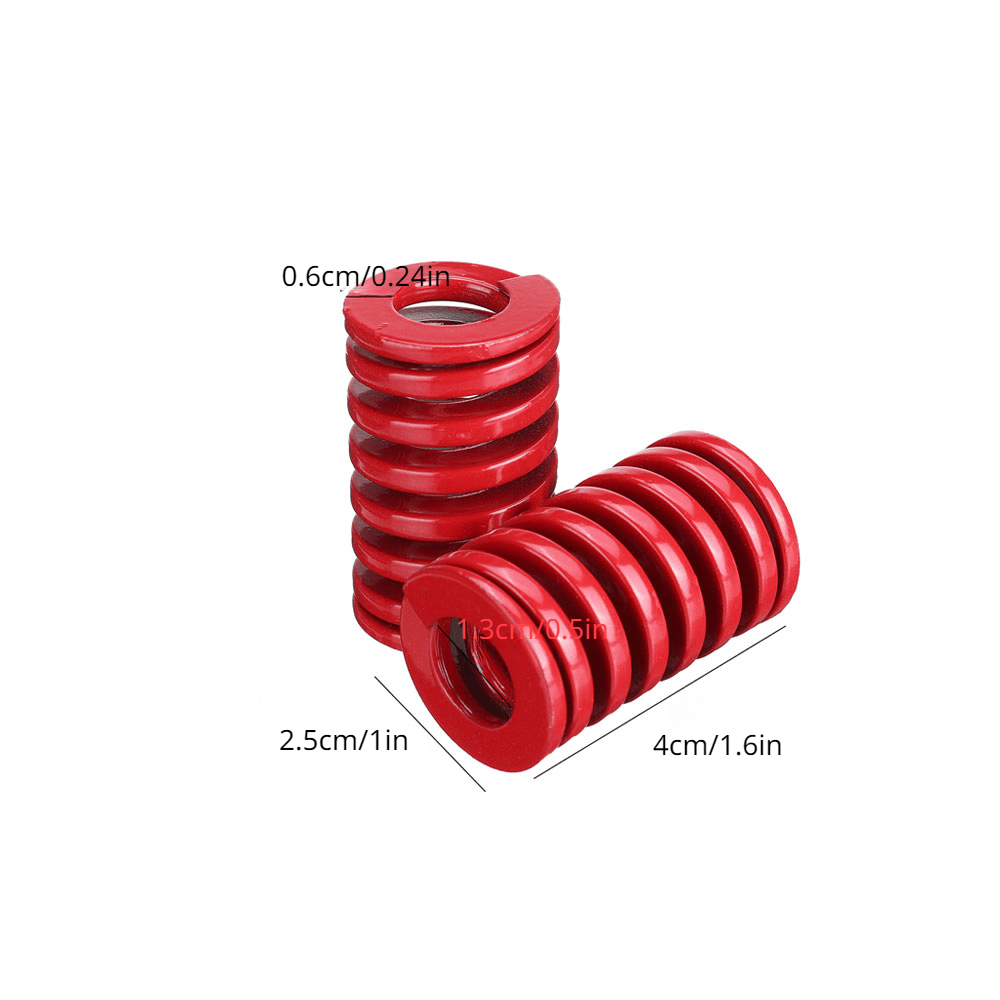 2 Pieces Red Iron Rear Trunk Lift Support Bars for Tesla Model 3