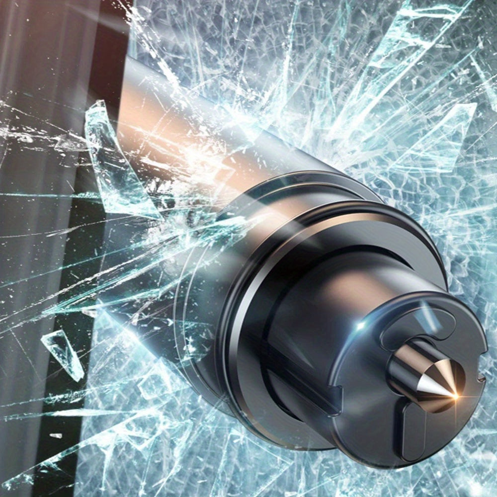 Автомобильный аварийный молоток, нож для ремня безопасности, ABS-пластик, вольфрамовая сталь