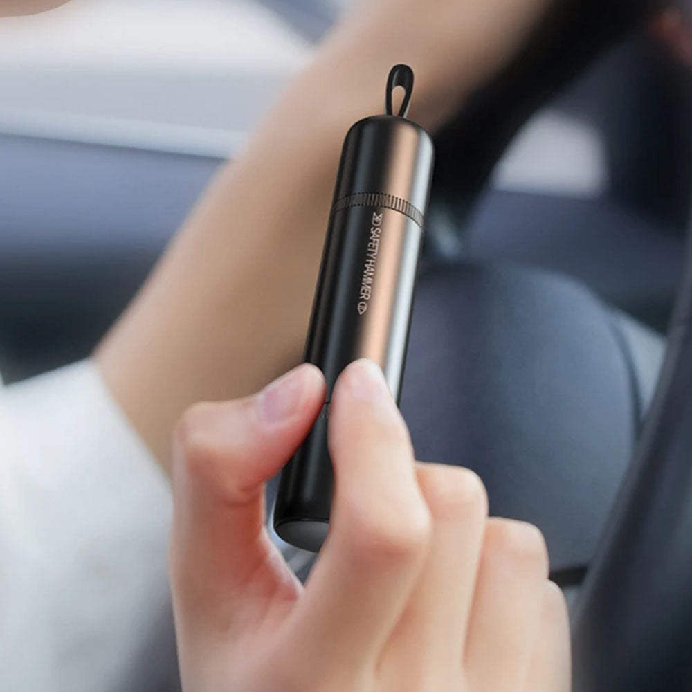 Автомобильный аварийный молоток, нож для ремня безопасности, ABS-пластик, вольфрамовая сталь