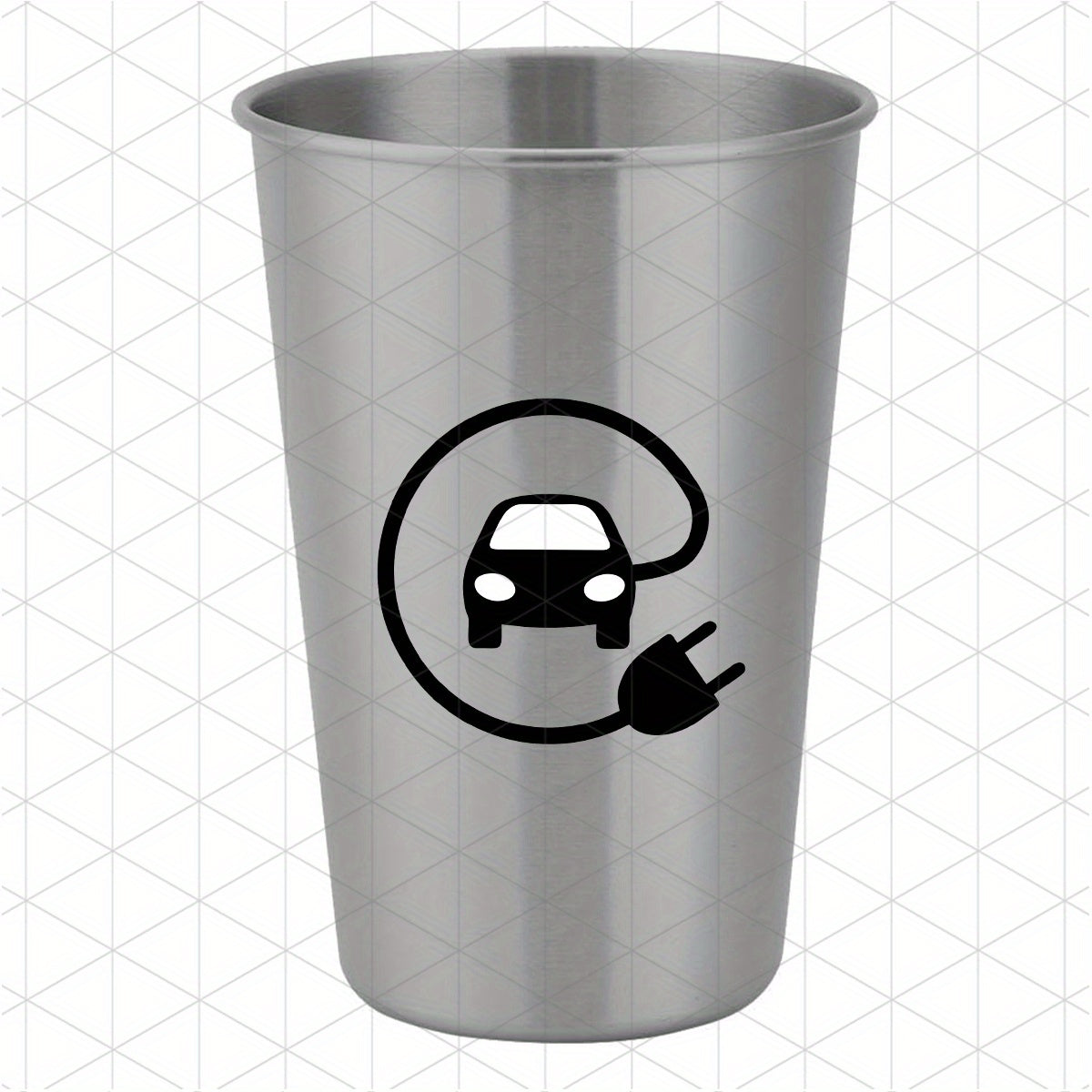 Electric Vehicle Charging Port Decal Matte Vinyl Self-Adhesive Car Exterior Accessory