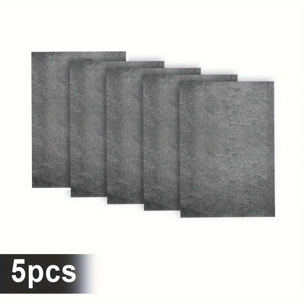 Windows, Mirrorlar, Avtomobillar, Oshxona, Hammom uchun 5 ta Mikrofiber Tozalash Matolari to'plami