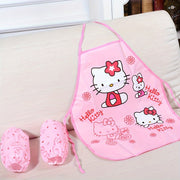 Baby Bib Set Linen Blend with Woven Polyethylene Cover and Acrylic Lining