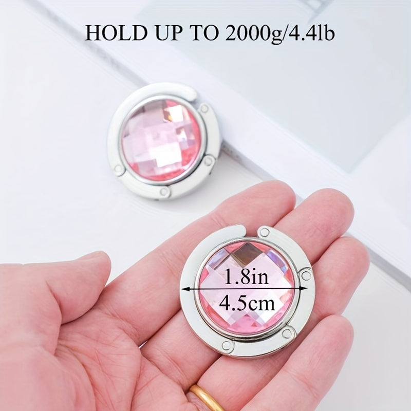 Zamonaviy va amaliy sumka osgichi - mustahkam qotishma materialidan tayyorlangan - sumkangizni kafelarda, kutubxonalarda va boshqa joylarda xavfsiz va ishonchli saqlang!