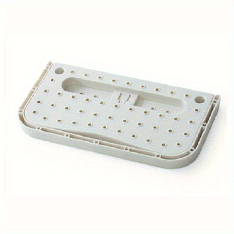 Wall-Mounted Foldable Shoe Rack with Suction Cups for Slippers Storage