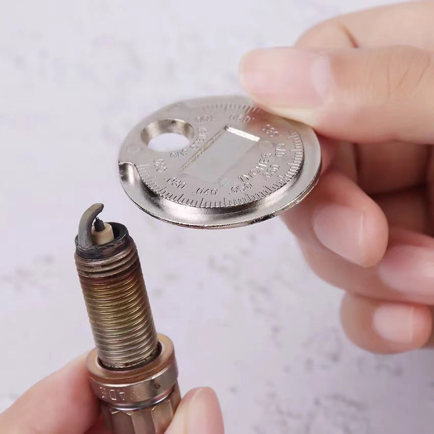 Штангенциркуль для свечных свечей металлическая монета типа 0,6-2,4 мм инструмент для автомобильного обслуживания