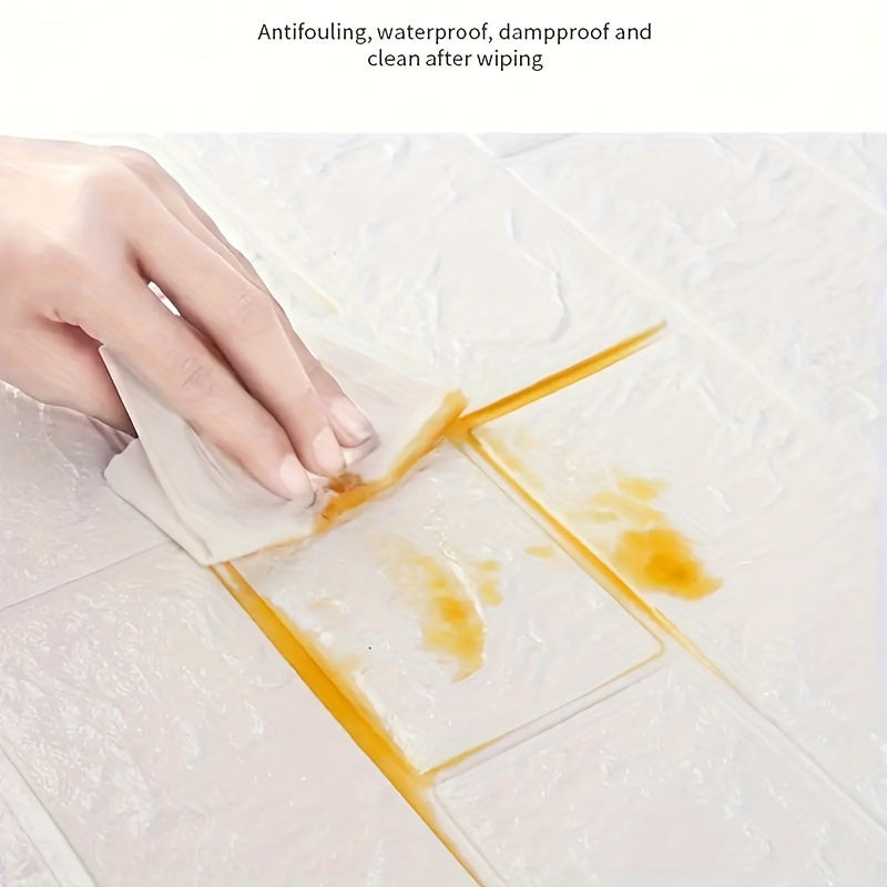 Paneles de pared 3D autoadhesivos para remodelación de interiores y baños