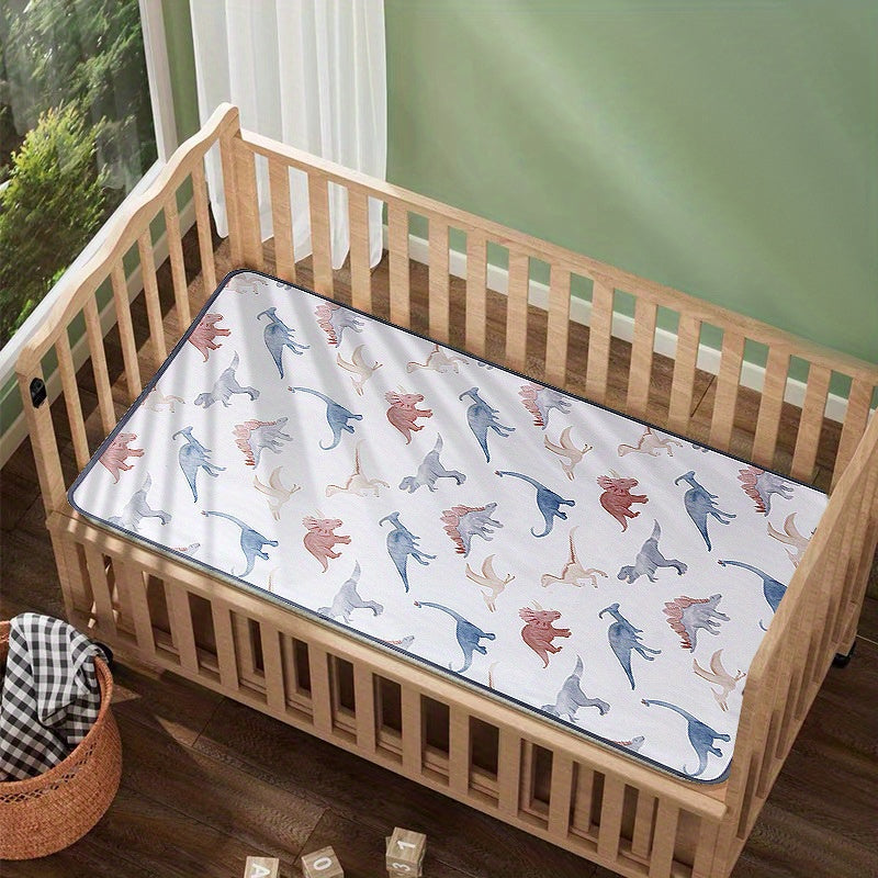 Waterproof Non-Slip Bed Pad for Urine Leak Protection Breathable Polyester Available in Pink Green Grey