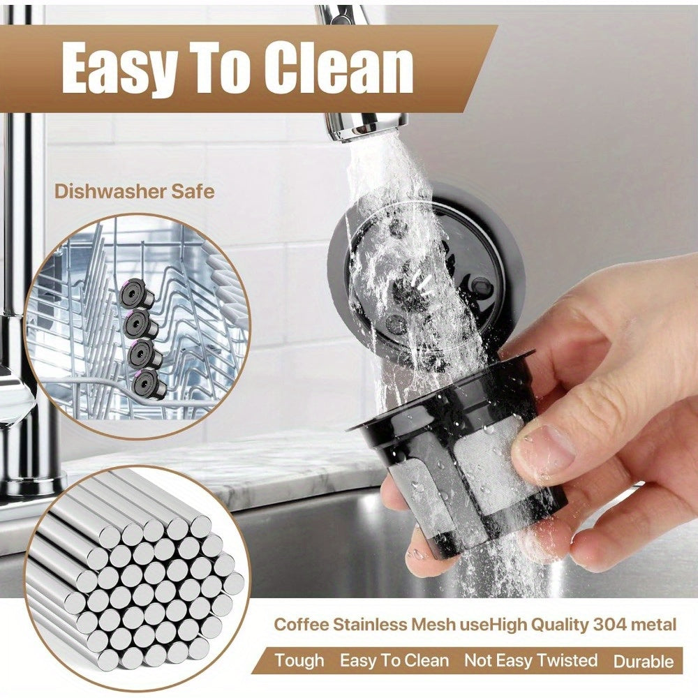 Reusable K Cups for Keurig 1.0 2.0 Coffee Pods Set of 2/4