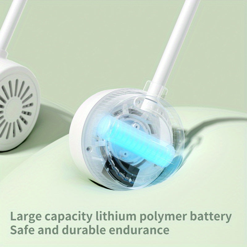 Portable USB Rechargeable Neck Fan for Indoor Outdoor Cooling Hands-Free