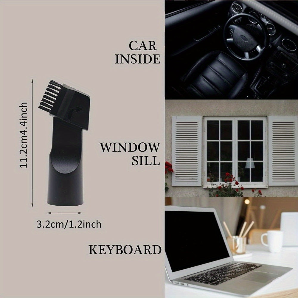 9-chi qismli changyutgich aksessuarlar to'plami, ajraladigan qirralar bilan chang tozalash cho'tkasi, mato uchun asbob, bo'shliq uchun nozil, uzatma tayoqchasi