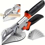 Multi Angle Miter Shear Cutter for Soft Wood and Plastic Adjustable 45-135 Degrees