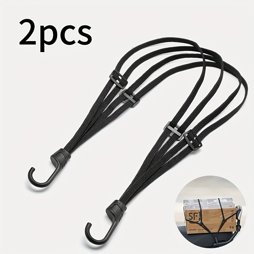 Universal Elastic Bungee Cord with Hooks for Bikes and Motorbikes