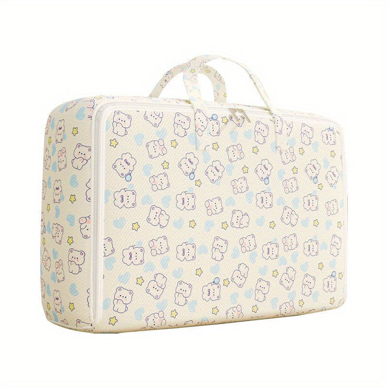 Bolsa de almacenamiento bajo la cama, organizador impermeable para ropa de cama, edredones, mantas, almohadas, recipiente rectangular