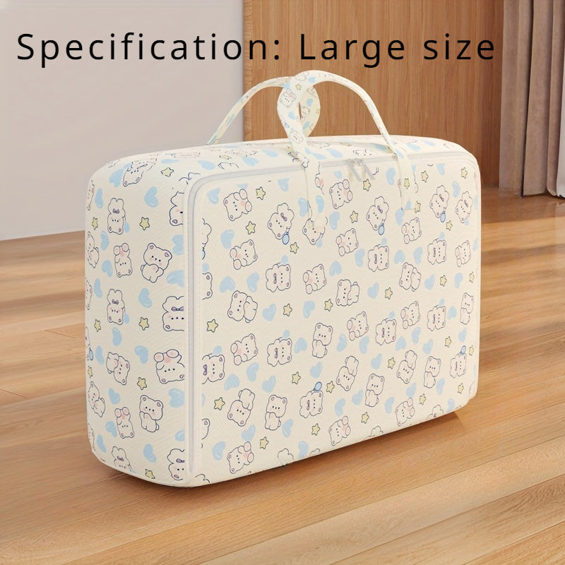 Bolsa de almacenamiento bajo la cama, organizador impermeable para ropa de cama, edredones, mantas, almohadas, recipiente rectangular