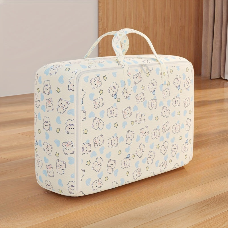 Bolsa de almacenamiento bajo la cama, organizador impermeable para ropa de cama, edredones, mantas, almohadas, recipiente rectangular