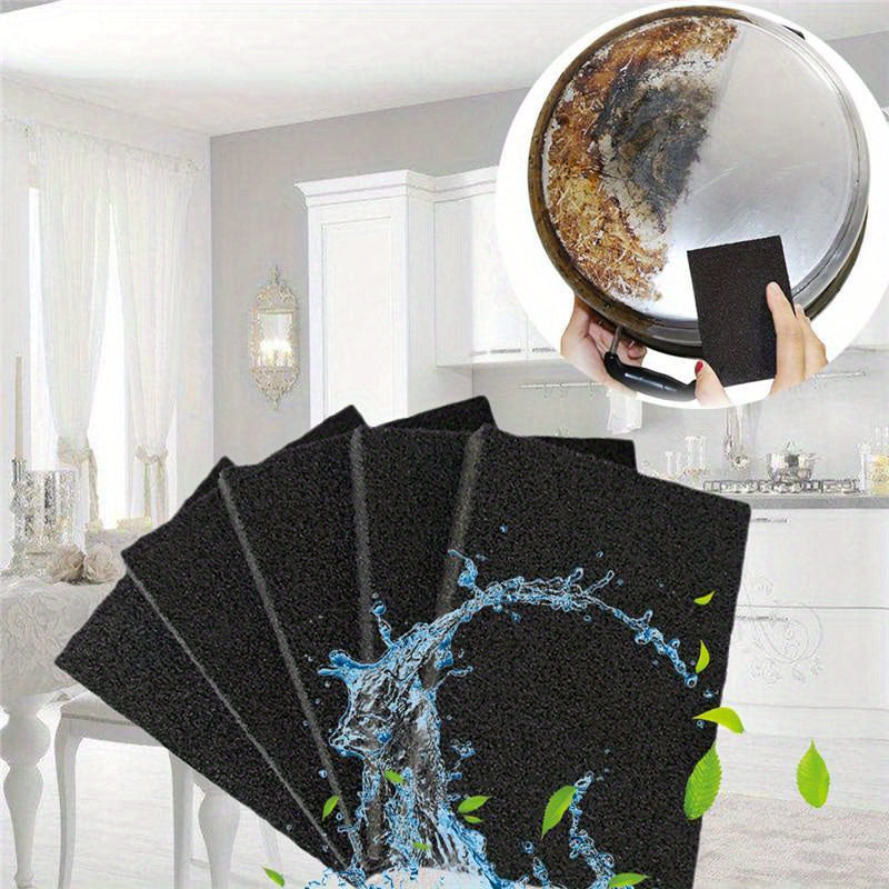 Pack of 5 High-Quality Melamine Sponges for Stubborn Stain Removal