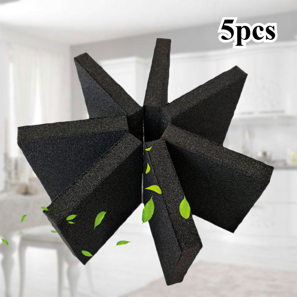 Pack of 5 High-Quality Melamine Sponges for Stubborn Stain Removal