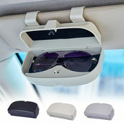 Universal Car Sun Visor Glasses Holder Durable ABS Resin Multifunctional Interior Organizer