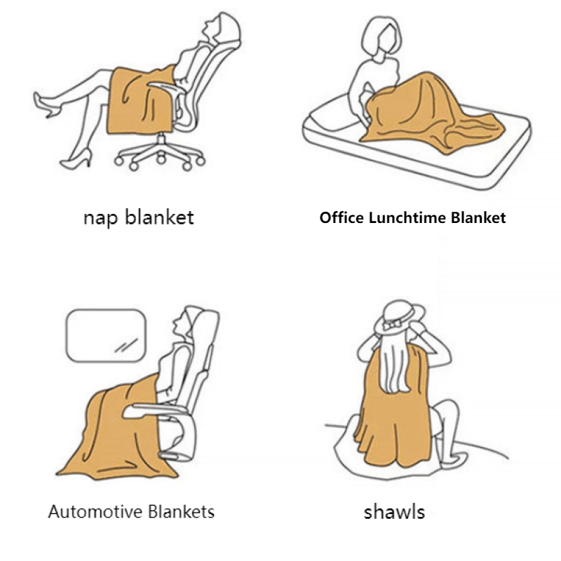 Hello Kitty Plush Blanket Cozy Soft for Napping Sofa Car Gift