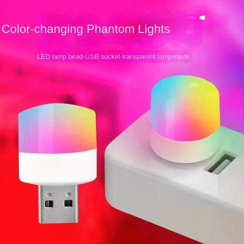 Новый портативный USB LED светильник, идеально подходящий для создания уютной атмосферы в спальне, при этом экономя энергию и обеспечивая мягкое освещение для хорошего сна. Идеально подходит в качестве подарка или декорации.