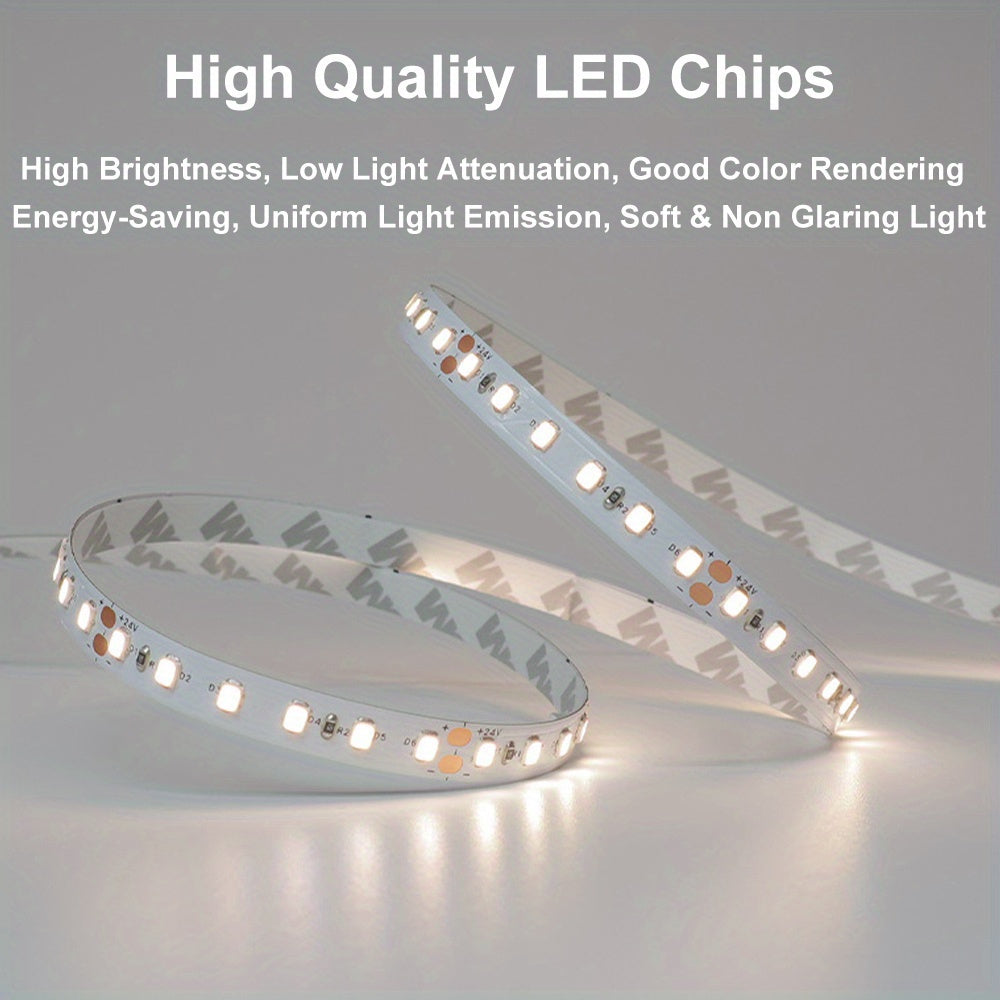 10m 2835 LED Light Strip 120 LEDs/m White Indoor Decoration for Office Hotel Mall