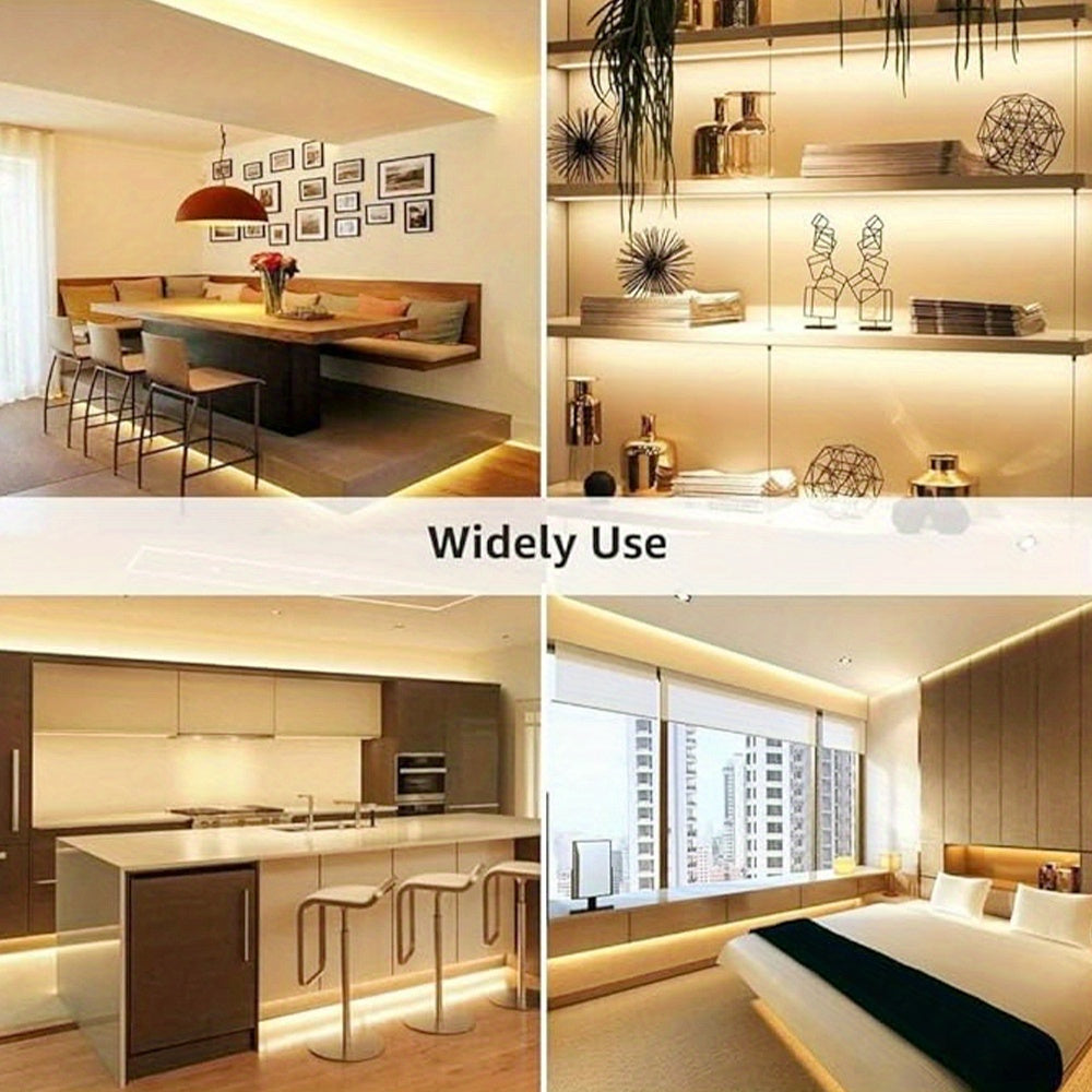 10m 2835 LED Light Strip 120 LEDs/m White Indoor Decoration for Office Hotel Mall