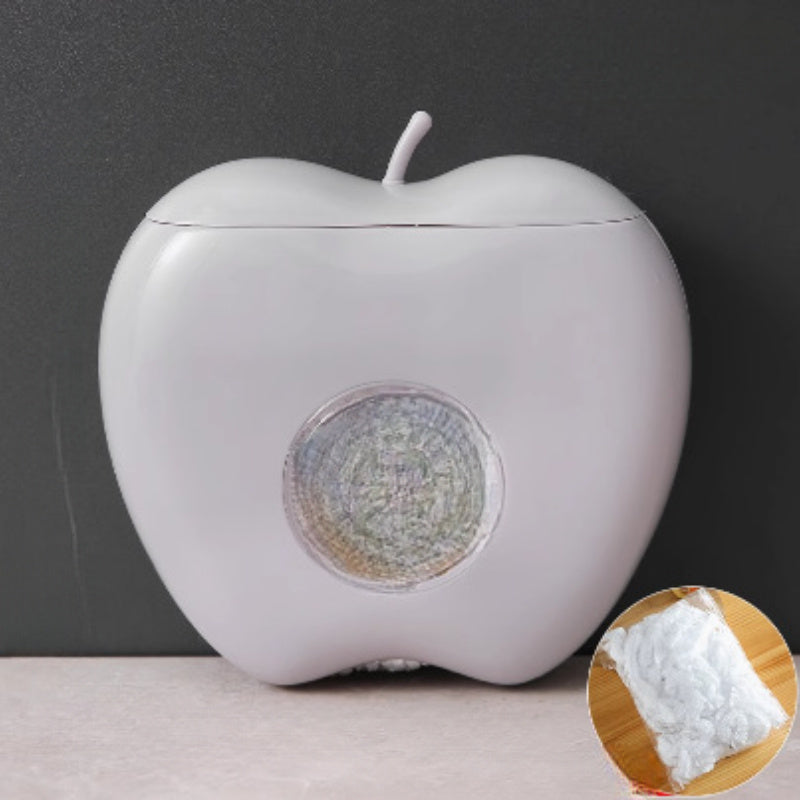 Devorga o'rnatiladigan saqlash qutisi bir martalik oziq-ovqat qoplamalari, plastik o'ralar va yangi saqlash sumkalari uchun.