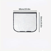 Universal Waterproof PVC EV Charging Port Cover Dustproof Rainproof Car Plug Protector