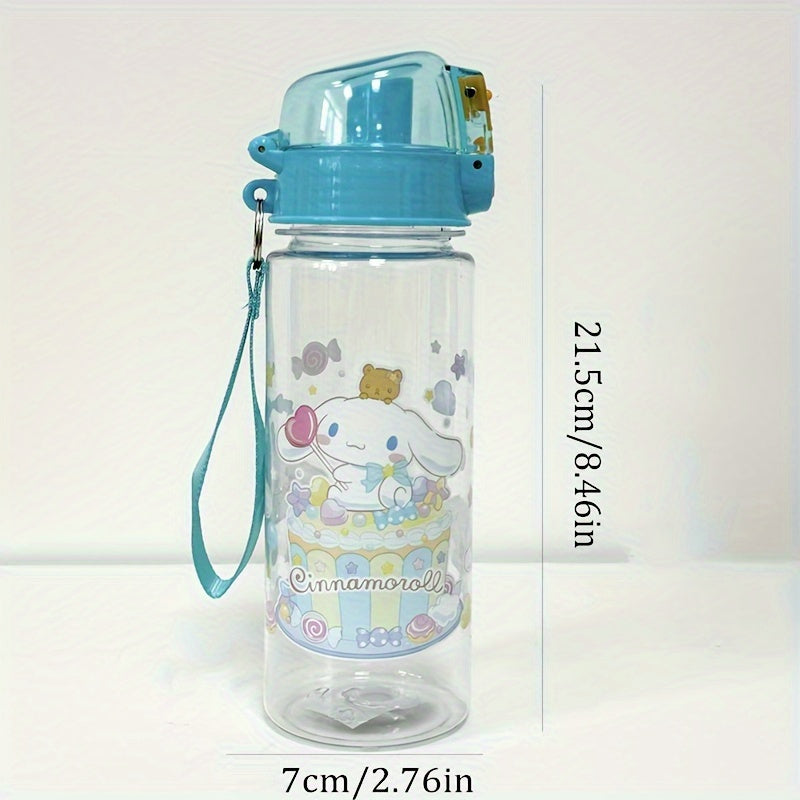 Botella de agua Hello Kitty a prueba de fugas para bebidas deportivas, ideal para actividades al aire libre y ciclismo