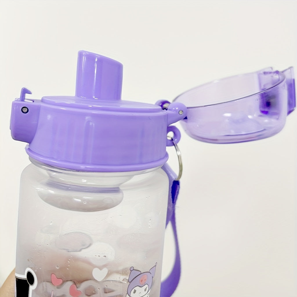 Botella de agua Hello Kitty a prueba de fugas para bebidas deportivas, ideal para actividades al aire libre y ciclismo