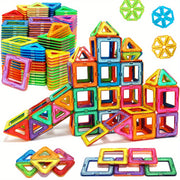 Magnetic Building Blocks Set for Kids 3+ ABS Creative STEM Toy for Boys and Girls