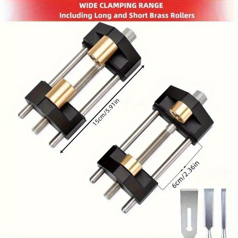 Complete Sharpening Kit for Chisels and Plane Blades with Angle Gauge