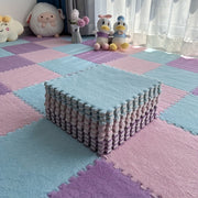 Yumshoq va plush maydon gilami, fluffy ko'pikdan tayyorlangan - qo'l bilan yuvilishi mumkin. Ushbu patchwork tatami matasi yotoqxona, balkon yoki ichki va tashqi joylarda foydalanish uchun mukammaldir.