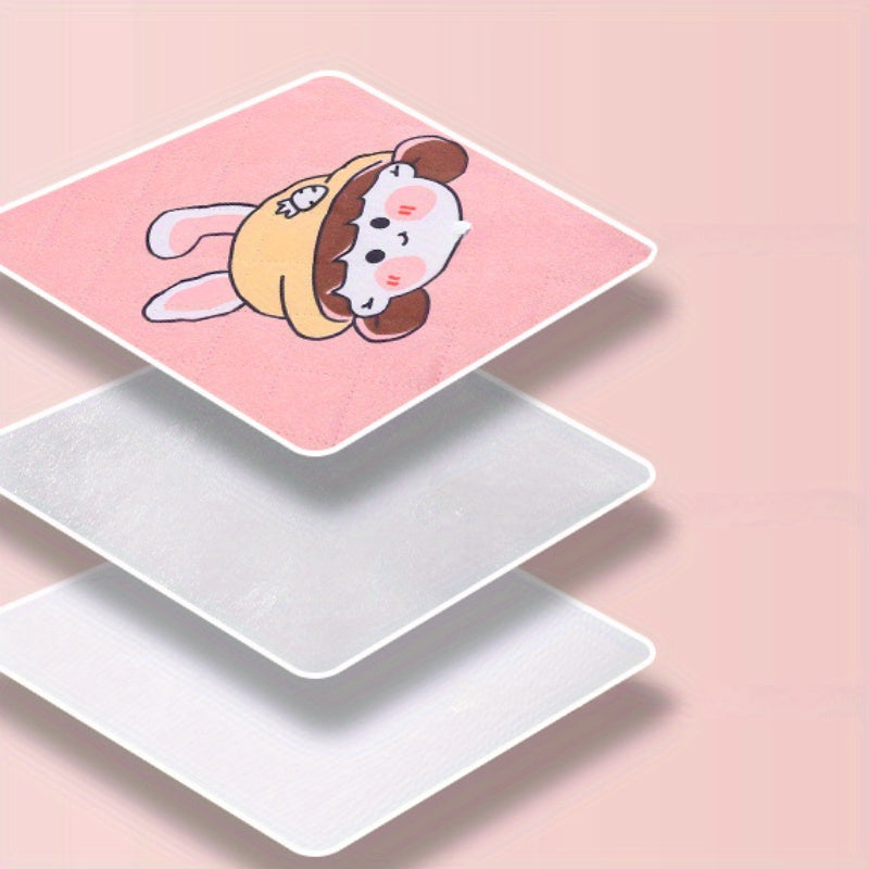 Qayta ishlatiladigan inkontinens padlari qariyalar uchun - Suvga chidamli, nafas oladigan mato - O'lchami 69.85x89.92 sm - Qariyalar va menstruatsiya ehtiyojlari uchun mukammal