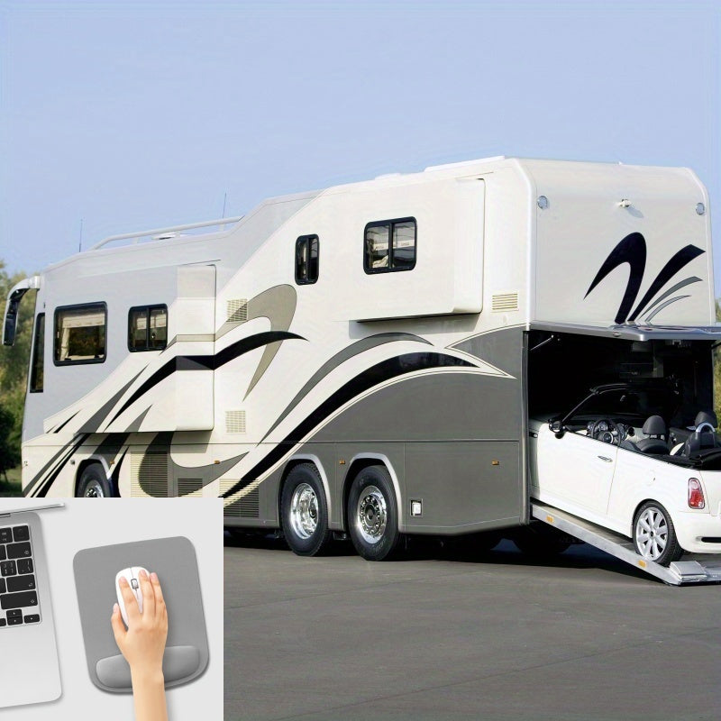 Ergonomic PVC Wrist Rest Pad for Computer and Laptop with Hand Support