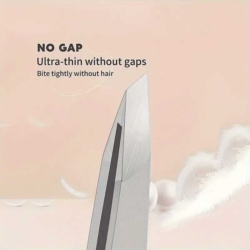 Women Stainless Steel Eyebrow Tweezers for Facial Hair Removal