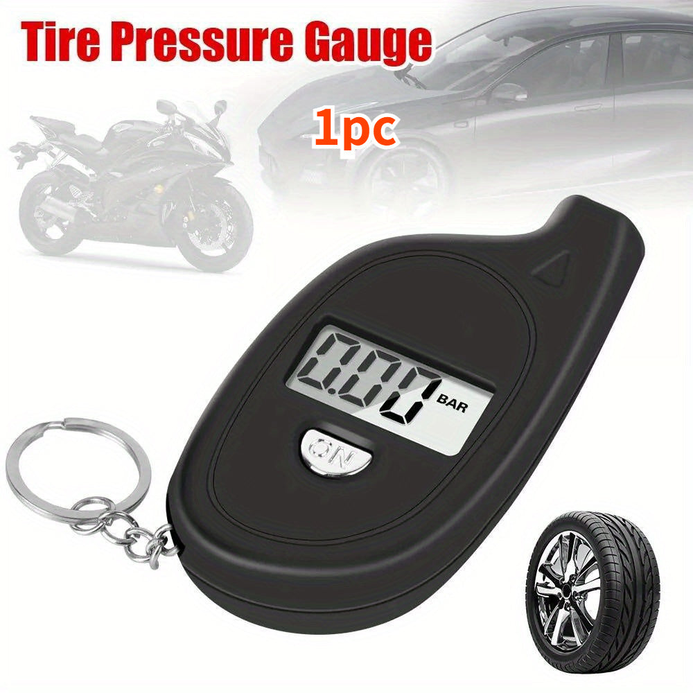 Digital LCD Tire Pressure Gauge for Cars and Motorcycles Auto Manometer